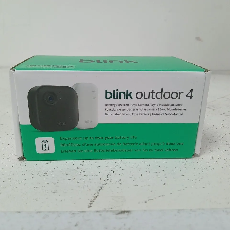 BLINK OUTDOOR 4 CAMERA KIT – BOXED