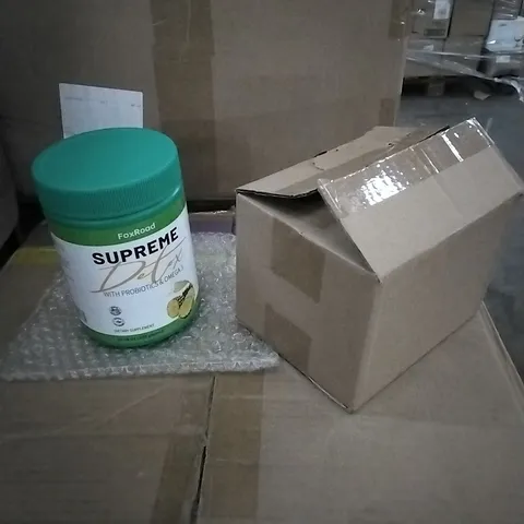 BOXED AND BAGGED FOXROAD SUPREME DETOX WITH PROBIOTICS & OMEGA 3 - APPROX 25 ER BOX - EXPIRY 09/02/2026