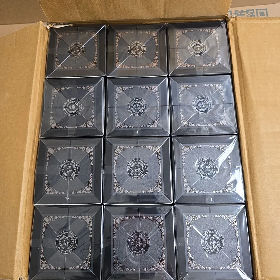 12 X SEALED CRYSTAL BLACK EAU DE PARFUM FRAGRANCES - 100ML