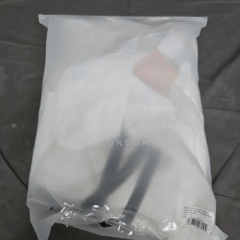 BAGGED ODDMUSE THE ULTIMATE MUSE SLEEVELESS HIGH WAIST MIDI DRESS IN WHITE - SMALL