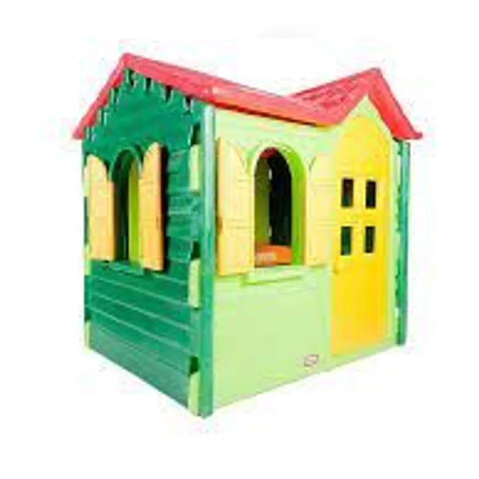 BOXED LITTLE TIKES COUNTRY COTTAGE EVERGREEN RRP £379.99