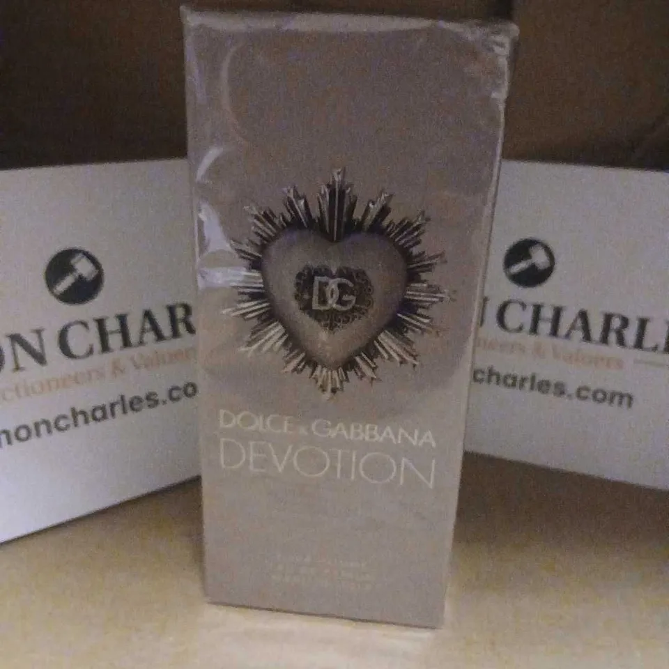 BOXED AND SEALED DOLCE AND GABBANA DEVOTION EAU DE PARFUM 100ML