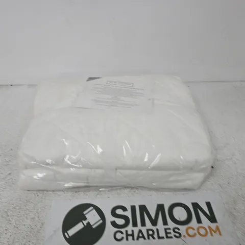 THE WHITE COMPANY LUXURY PURE-COTTON QUILTED MATTRESS PROTECTOR