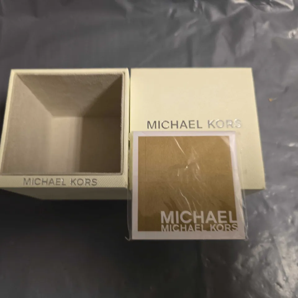 BOXED MICHAEL KORS ALL STAINLESS STEEL WATCH - MK5869