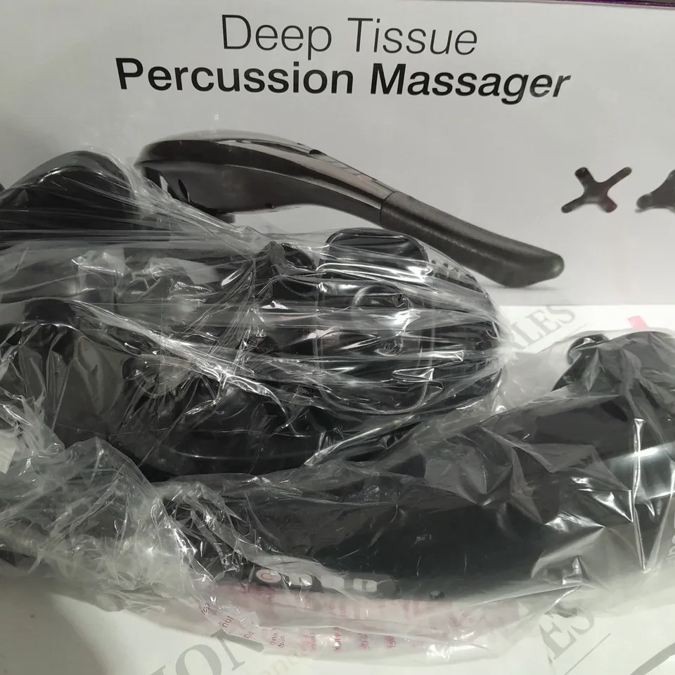 BOXED BODI-TEK DEEP TISSUE PERCUSSION MASSAGER 