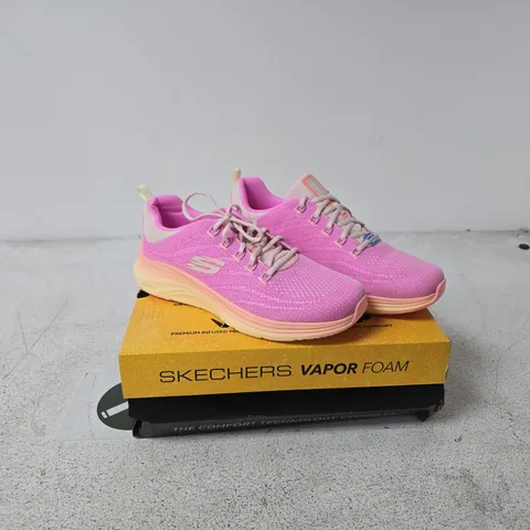 SKECHERS VAPOR FOAM SNEAKERS – PINK, WOMEN'S FOOTWEAR UK 7