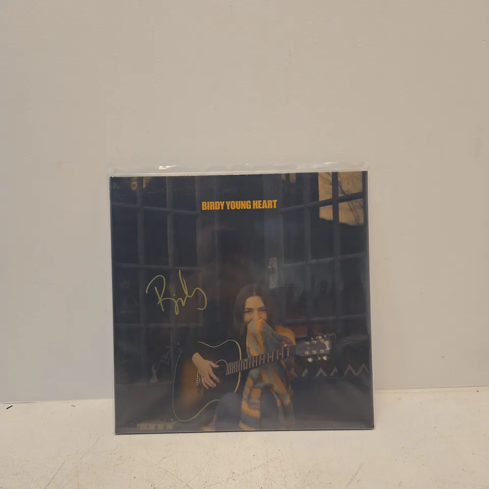 SIGNED BIRDY YOUNG HEART VINYL