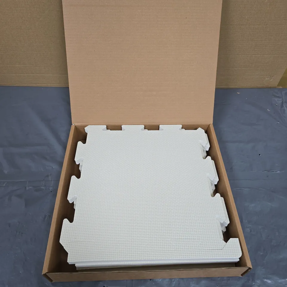 TMN PUZZLE PLAYMAT EXTENSION – IVORY WHITE (4PCS) – THE MODERN NURSERY