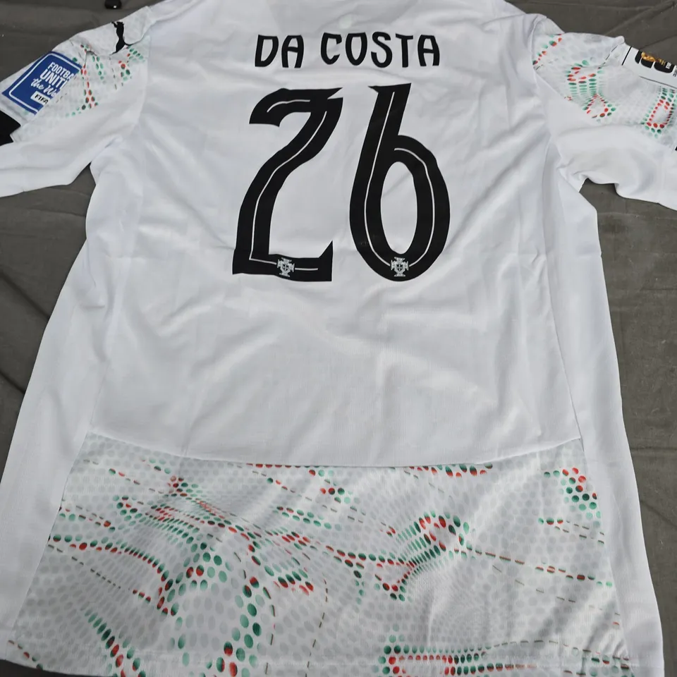 PUMA PORTUGAL NATIONAL TEAM FOOTBALL JERSEY – DA COSTA 26, PUMA DRYCELL