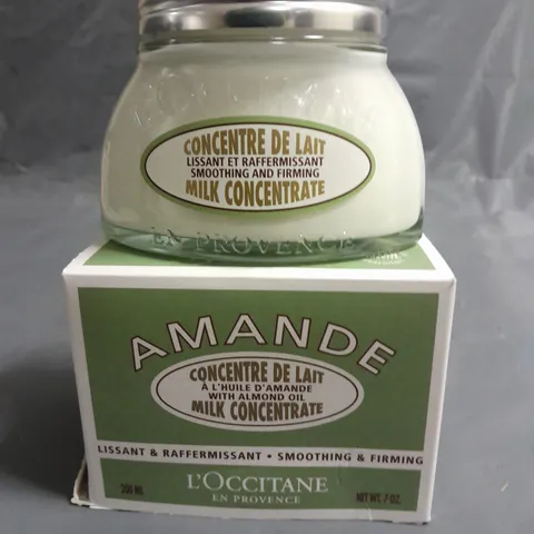 L'OCCITANE AMANDE MILK CONCENTRATE SMOOTHING AND FIRMING CREAM 200ML