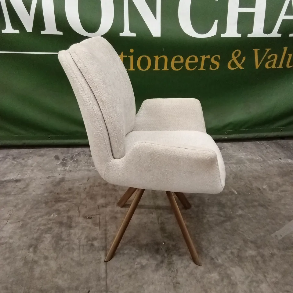 QUALITY DESIGNER SWIVEL FABRIC CHAIR