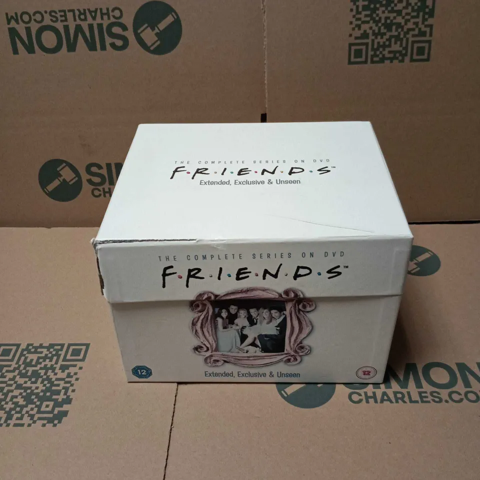 FRIENDS: THE COMPLETE SERIES ON DVD – EXTENDED, EXCLUSIVE & UNSEEN BOX SET
