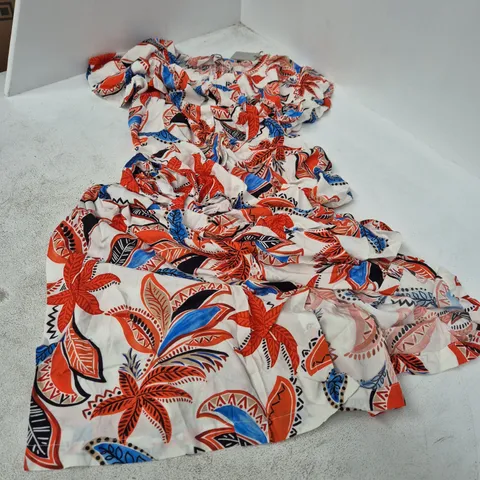 ROMAN LEAF PRINT DRESS – WOMEN'S, UK 16
