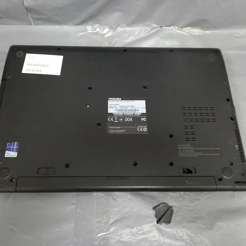 TOSHIBA SATELLITE PRO R50-B	15 INCH I3-4005U 1.70GHZ