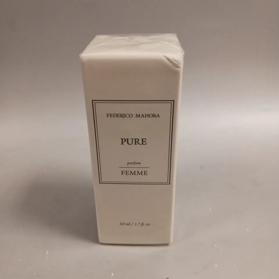 BOXED AND SEALED FEDERICO MAHORA PURE EAU DE PARFUM 50ML