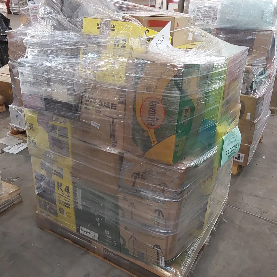 PALLET OF APPROXIMATELY 20 UNPROCESSED RAW RETURN HOUSEHOLD AND ELECTRICAL GOODS TO INCLUDE;