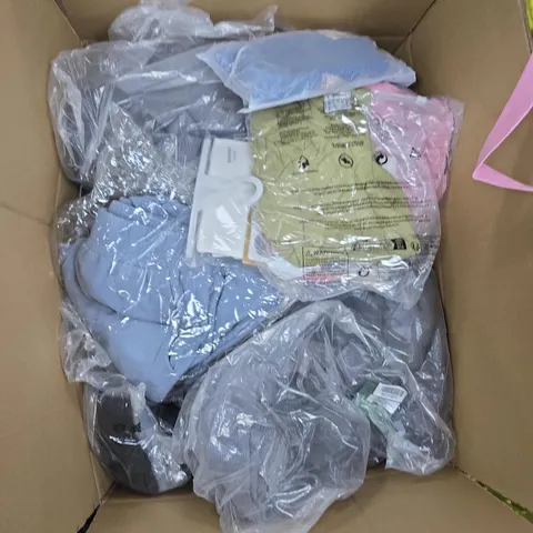 BOX OF APPROXIMATELY 25 ASSORTED ITEMS TO INCLUDE: &MAISI PANTS 