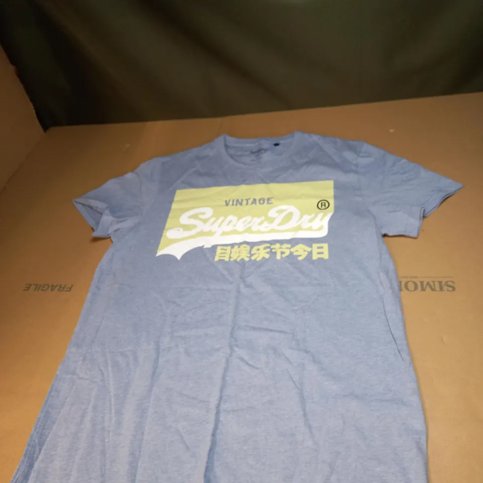 MENS VINTAGE SUPERDRY LOGO T-SHIRT SIZE XL