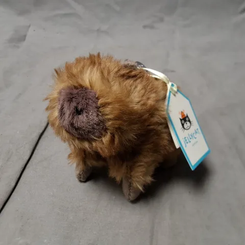 UNPACKAGED JELLYCAT CAPYBARA KEY RING PLUSHIE