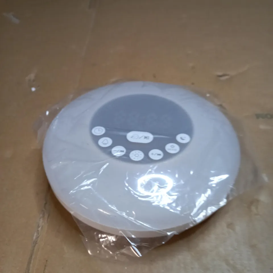S6 CLOCK RADIO WITH WHITE NOISE & LED COLOUR LIGHT