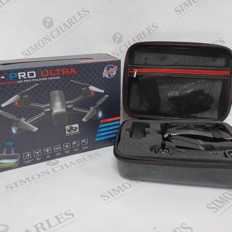 BOXED RDM GX-PRO ULTRA NEXT GENERATION HD PRO FOLDING DRONE 