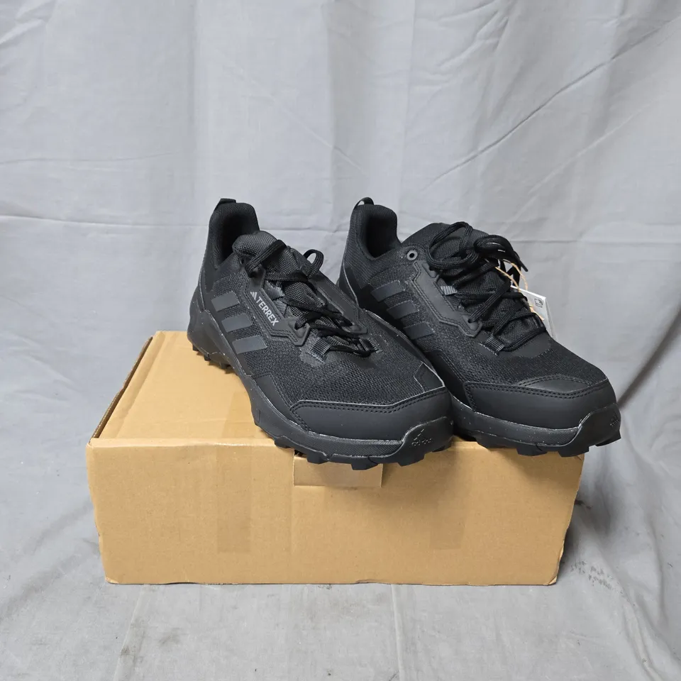 ADIDAS MEN'S HIKE AX4 BOOTS - BLACK/GREY UK 8
