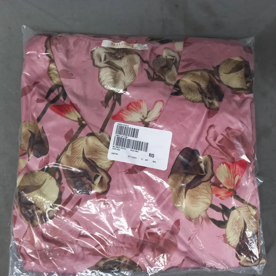 MALISSA J DRESS IN BLUSH SIZE MEDIUM/LARGE