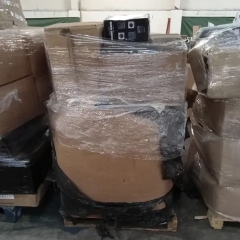 PALLET OF ASSORTED HOUSEHOLD GOODS & PRODUCTS TO INCLUDE; CABIN BAGS, HEATER, BLANKETS/THROWS ETC