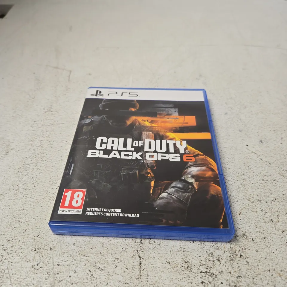 CALL OF DUTY: BLACK OPS 6 – PS5 GAME DISC