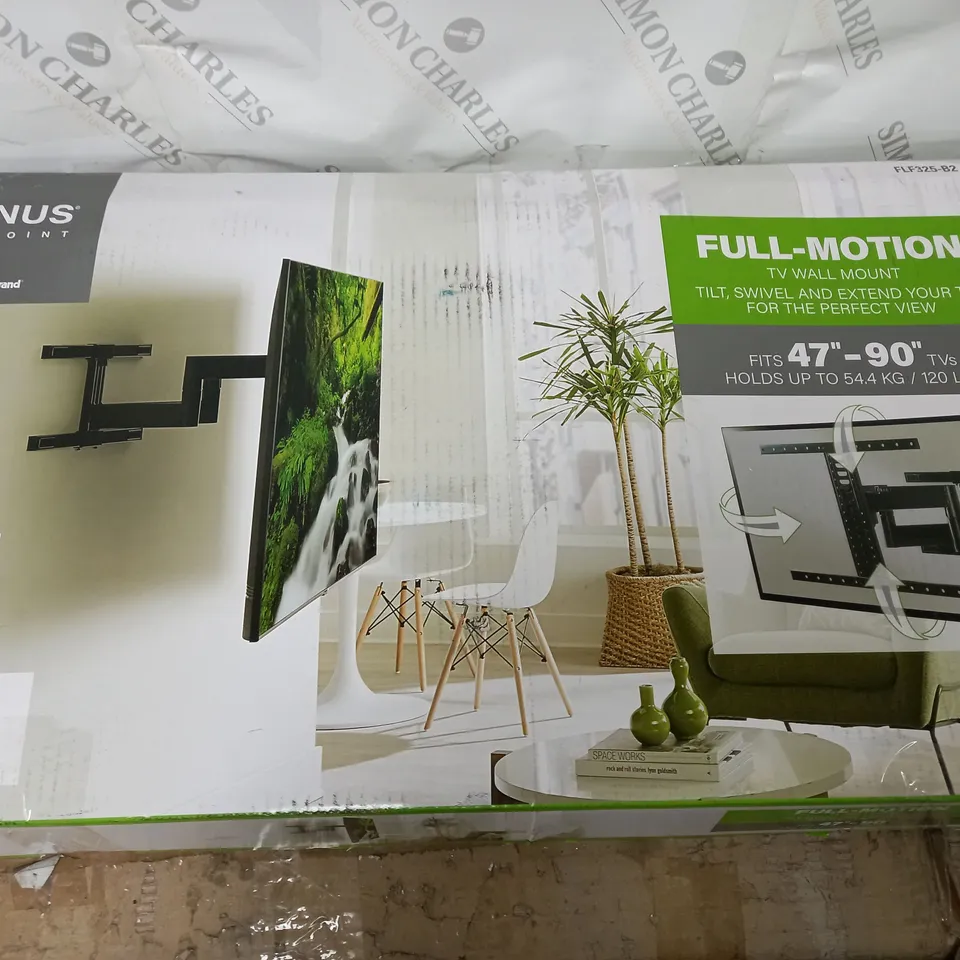 SANUS FLF325-B2 FULL MOTION 47-90" TV BRACKET RRP £129.99
