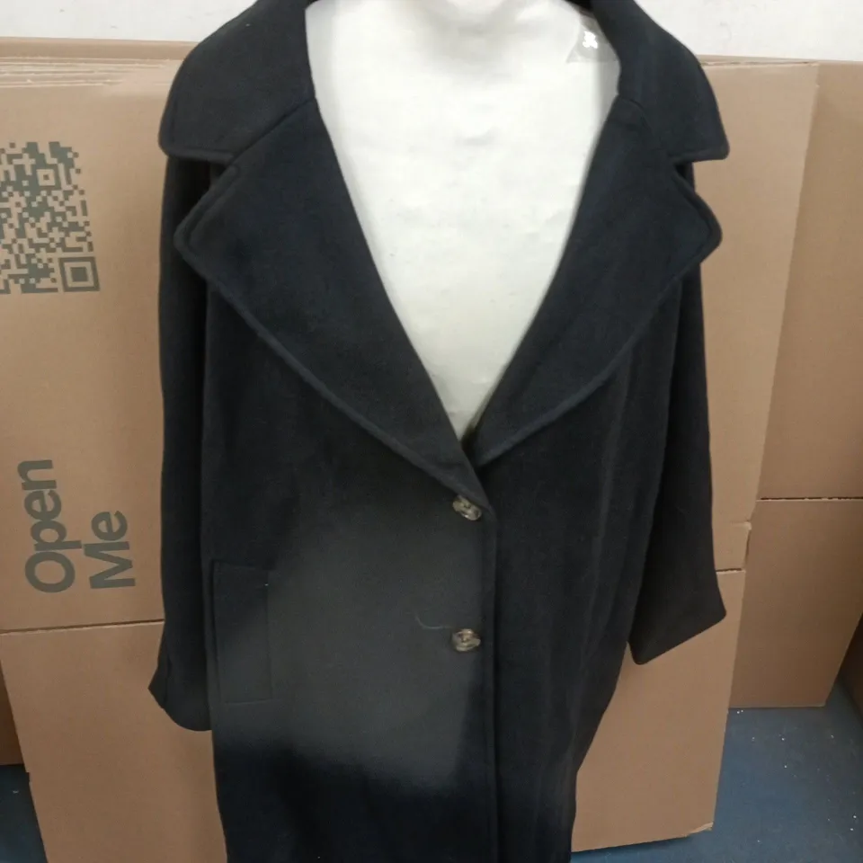FREEMAN'S FORMAL BLACK COAT - UK SIZE XL