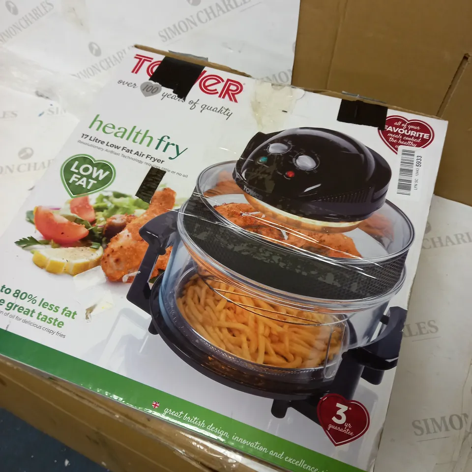 TOWER HEALTH HALOGEN AIR FRYER 