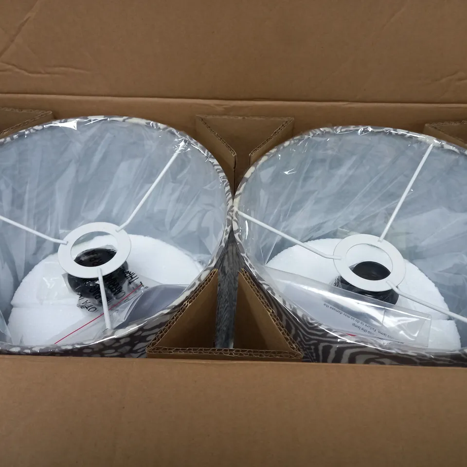 BOXED JM BY JULIEN MACDONALD SET OF 2 DISCO BALL LAMPS