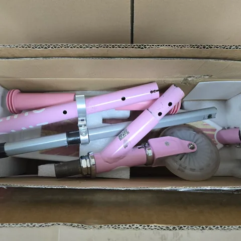 ZINC SPIRIT KIDS ELECTRIC SCOOTER - PINK