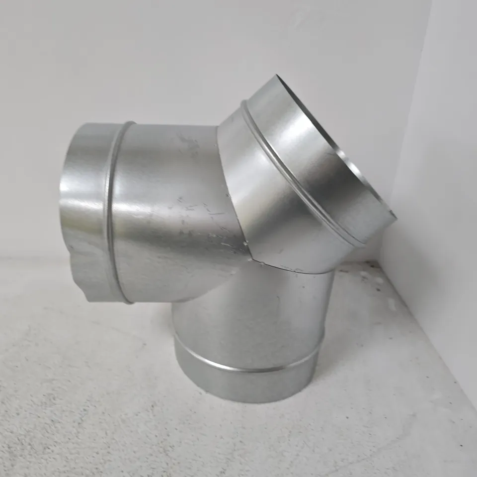 METAL Y-PIECE DUCT CONNECTOR