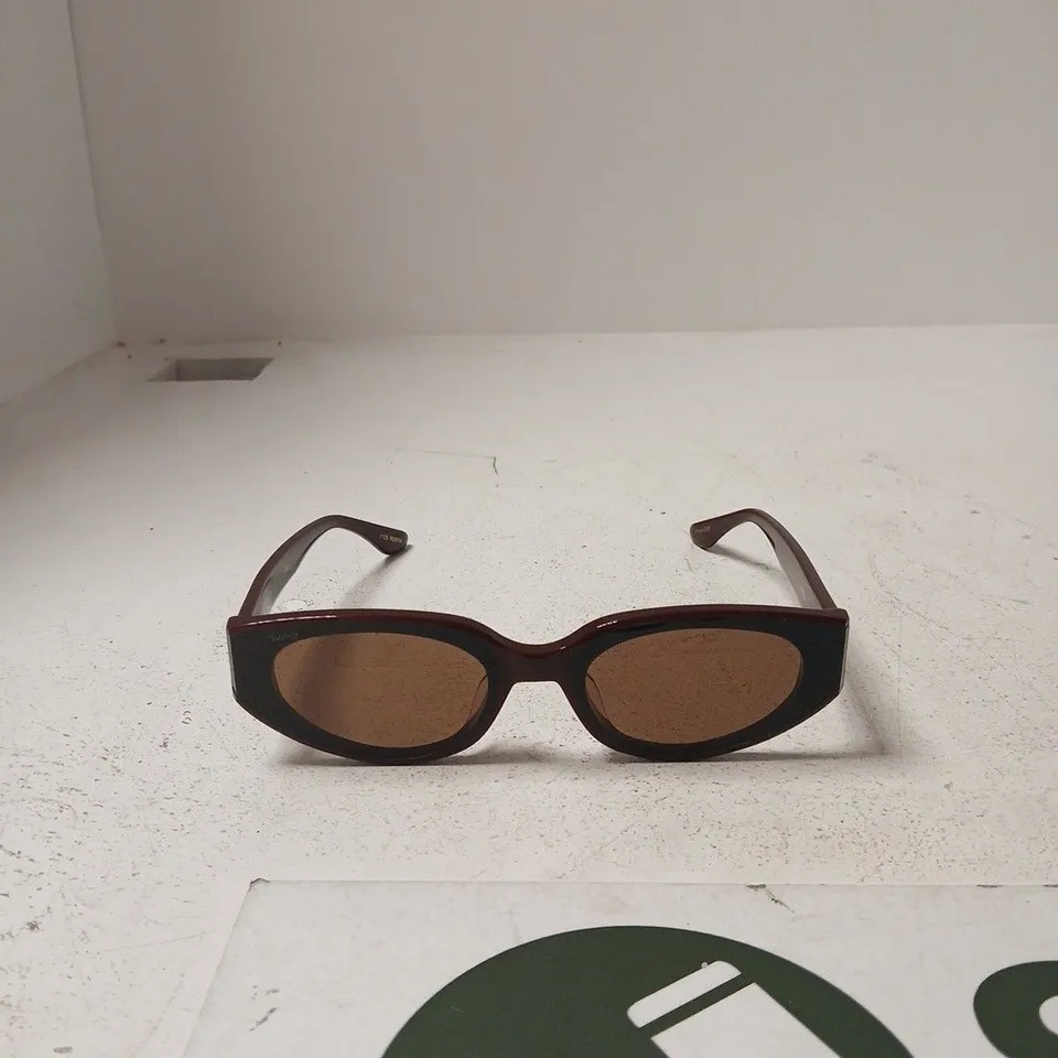 ASTRA SUNGLASSES – BURGUNDY FRAME, BROWN LENSES (CAT.3 UV) 64-17-148