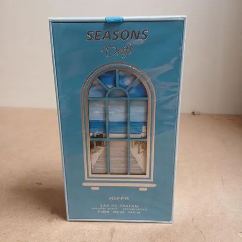 BOXED AND SEALED SEASONS DRIFT RIIFFS EAU DE PARFUM 100ML