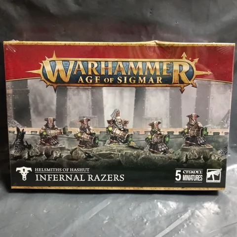WARHAMMER AGE OF SIGMA HELSMITHS OF HASHUT - INFERNAL RAZERS - 5 CITADEL MINIATURES