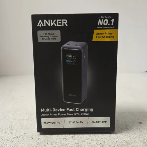 ANKER PRIME POWER BANK 27K, 250W