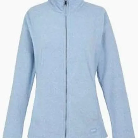 BRAND NEW REGATTA WOMENS MAYSE FULL ZIP FLEECE IN CHAMBRY BLUE MARL - UK 22