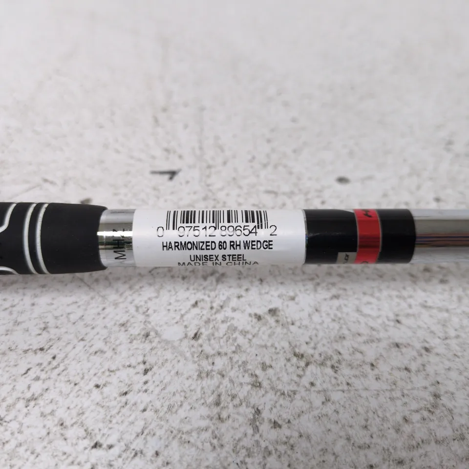 HARMONIZED 60° RIGHT-HAND WEDGE GOLF CLUB