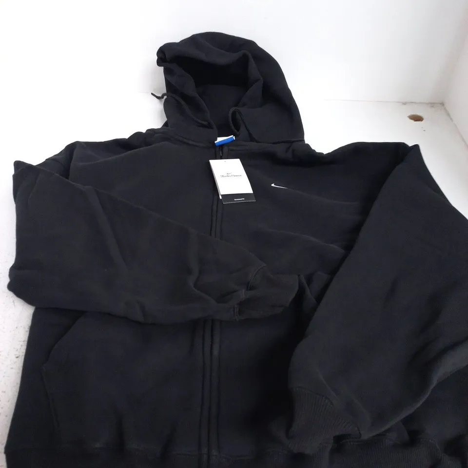 NIKE STUDIO FLEECE OVERSIZED FIT HOODIE – BLACK, WOMEN'S XL
