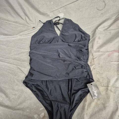 POUR MOI RING NECK CONTROL SWIMSUIT - BLACK, UK 16