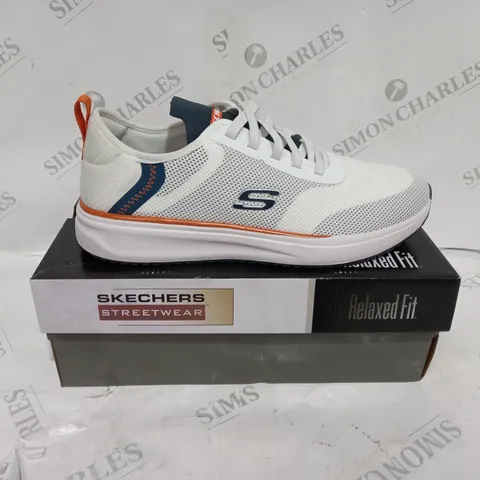 BOXED SKECHERS RELAXED FIT TRAINERS SIZE 9