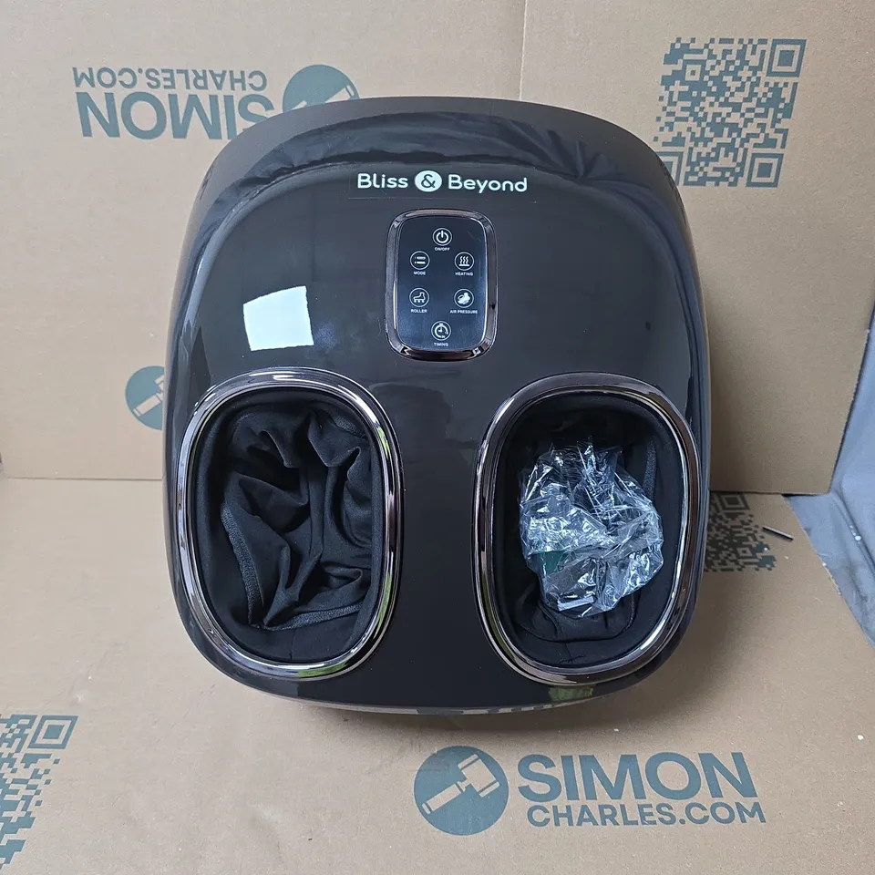 BLISS & BEYOND AEROCOMFORT FOOT MASSAGER BOXED 
