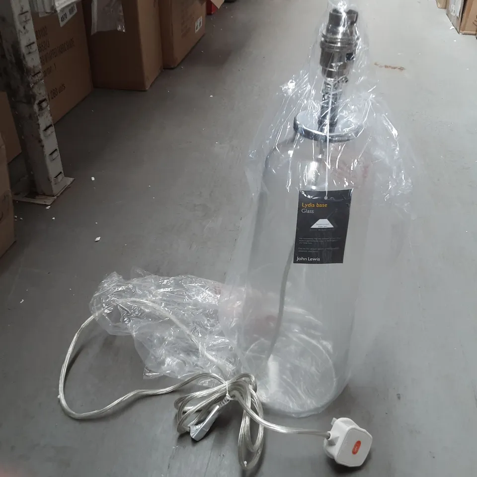 JOHN LEWIS LYDIA TALL VASE, BASE GLASS