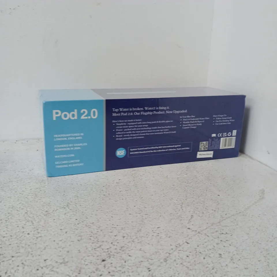 WATER2 POD 2.0 – PACKAGING BOX (BOXED)