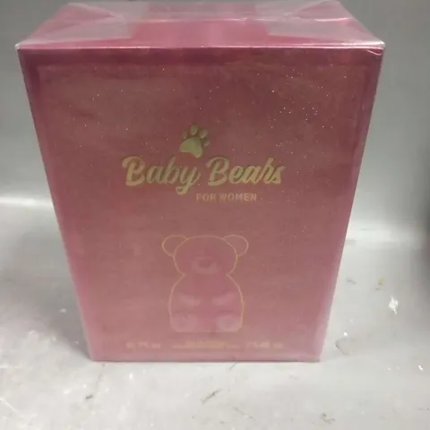 BOXED AND SEALED BABY BEARS FOR WOMEN EAU DE PARFUM 75ML