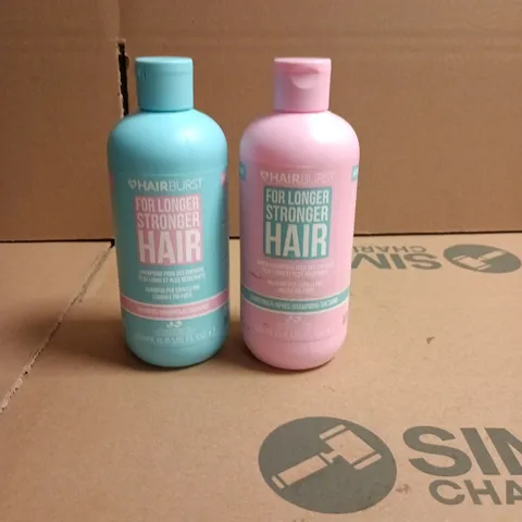 HAIRBURST FOR LONGER STRONGER HAIR – SHAMPOO AND CONDITIONER 350ML PER BOTTLE