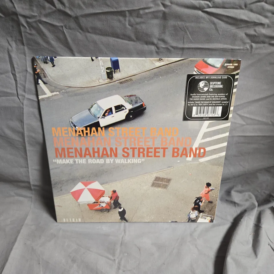 MENAHAN STREET BAND – MAKE THE ROAD BY WALKING (VINYL LP) - SEALED